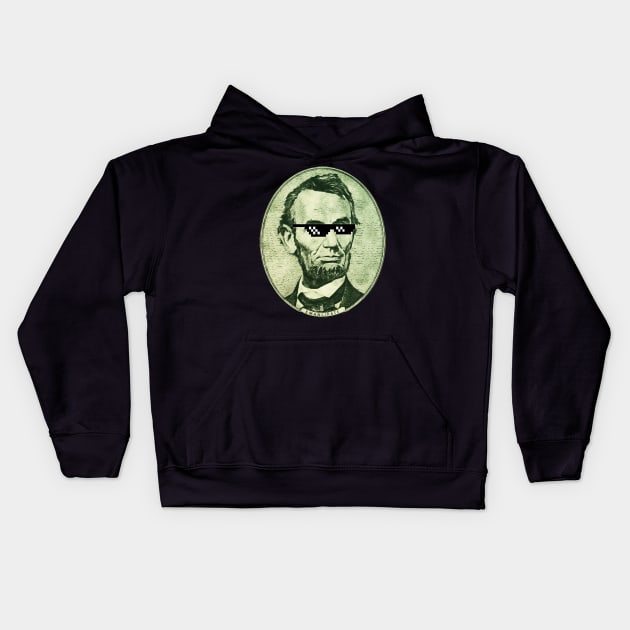 Emancipate Like a Thug Kids Hoodie by ChrisOConnell